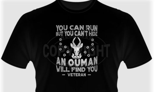 You Can Run. Custom t-shirt : ITEE-22