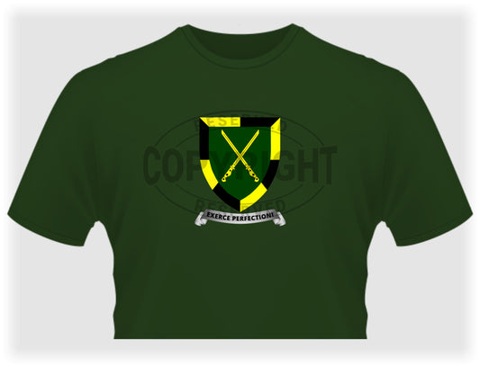 Infantry school T-shirt: ITEE27 - Bokkop