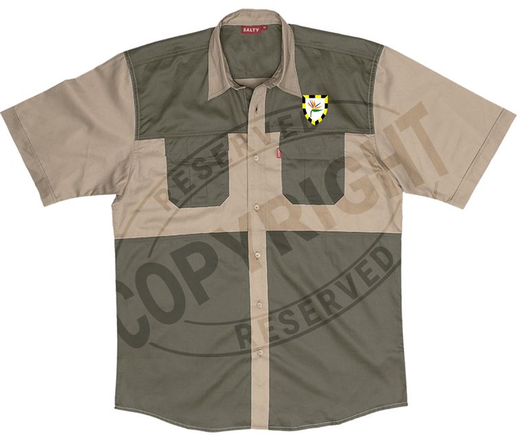6SAI Two Tone Bush Shirt