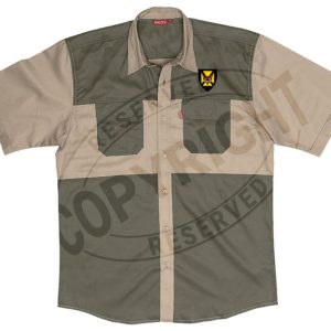 7SAI Two Tone Bush Shirt
